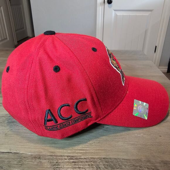 Vintage Maryland Terrapins Strapback Hat Cap Red NCAA Adjustable Wool ACC Terps - Picture 3 of 10